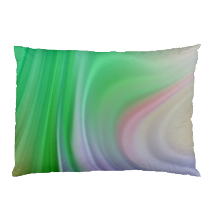 Gradient green blue Pillow Case