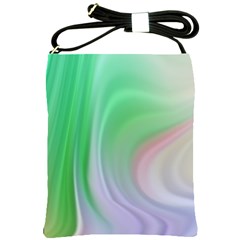 Gradient Green Blue Shoulder Sling Bag by ConteMonfrey