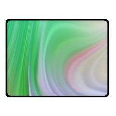 Gradient Green Blue Fleece Blanket (small) by ConteMonfrey