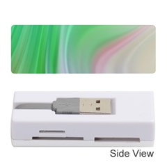 Gradient Green Blue Memory Card Reader (stick) by ConteMonfrey