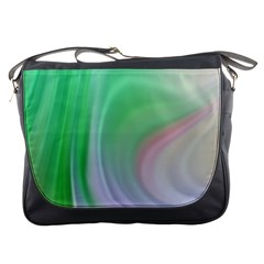 Gradient Green Blue Messenger Bag by ConteMonfrey