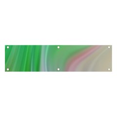 Gradient Green Blue Banner And Sign 4  X 1  by ConteMonfrey