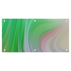 Gradient Green Blue Banner And Sign 6  X 3  by ConteMonfrey