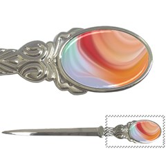 Gradient  Orange Green Red Letter Opener by ConteMonfrey