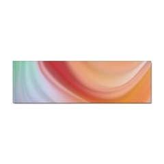 Gradient  Orange Green Red Sticker (bumper) by ConteMonfrey