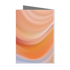 Gradient  Orange Green Red Mini Greeting Cards (pkg Of 8) by ConteMonfrey