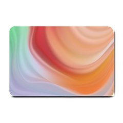 Gradient  Orange Green Red Small Doormat by ConteMonfrey