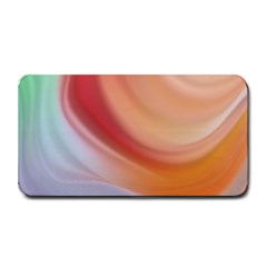 Gradient  Orange Green Red Medium Bar Mat by ConteMonfrey