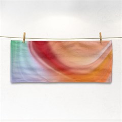 Gradient  Orange Green Red Hand Towel by ConteMonfrey