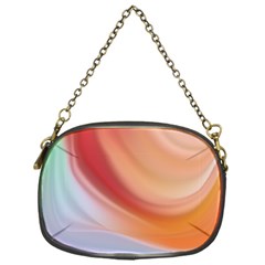 Gradient  Orange Green Red Chain Purse (one Side) by ConteMonfrey