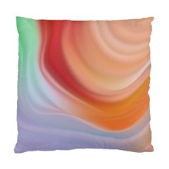 Gradient  Orange Green Red Standard Cushion Case (one Side) by ConteMonfrey