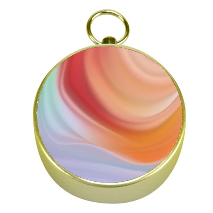 Gradient  orange green red Gold Compasses