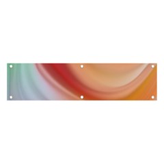 Gradient  Orange Green Red Banner And Sign 4  X 1  by ConteMonfrey