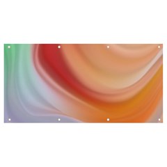 Gradient  Orange Green Red Banner And Sign 8  X 4  by ConteMonfrey