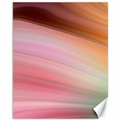 Gradient Brown, Green, Pink, Orange Canvas 16  X 20  by ConteMonfrey