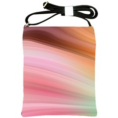 Gradient Brown, Green, Pink, Orange Shoulder Sling Bag by ConteMonfrey