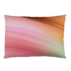 Gradient Brown, Green, Pink, Orange Pillow Case (two Sides) by ConteMonfrey