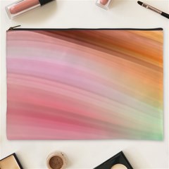 Gradient Brown, Green, Pink, Orange Cosmetic Bag (xxxl) by ConteMonfrey