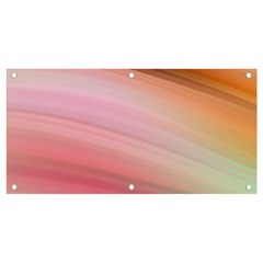 Gradient Brown, Green, Pink, Orange Banner And Sign 4  X 2  by ConteMonfrey