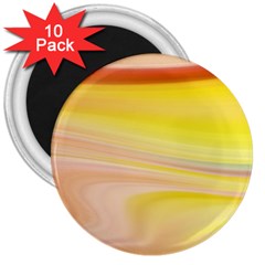 Gradient Orange, Red 3  Magnets (10 Pack)  by ConteMonfrey