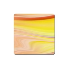 Gradient Orange, Red Square Magnet by ConteMonfrey