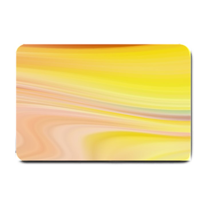 Gradient orange, red Small Doormat