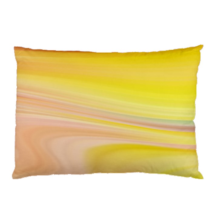 Gradient orange, red Pillow Case