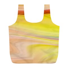 Gradient Orange, Red Full Print Recycle Bag (l) by ConteMonfrey