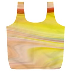 Gradient Orange, Red Full Print Recycle Bag (xxl) by ConteMonfrey