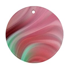 Gradient Pink Green Ornament (round) by ConteMonfrey