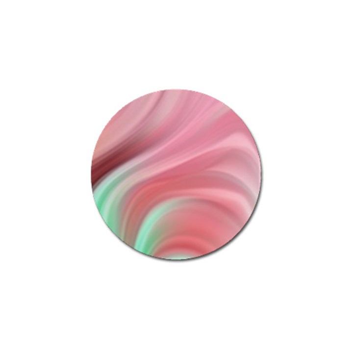 Gradient pink green Golf Ball Marker