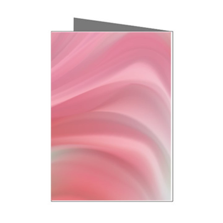 Gradient pink green Mini Greeting Cards (Pkg of 8)