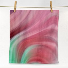 Gradient Pink Green Face Towel by ConteMonfrey