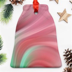 Gradient Pink Green Ornament (bell) by ConteMonfrey