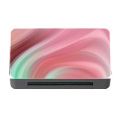 Gradient Pink Green Memory Card Reader With Cf by ConteMonfrey