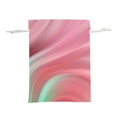 Gradient Pink Green Lightweight Drawstring Pouch (m) by ConteMonfrey