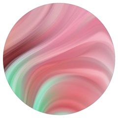 Gradient Pink Green Round Trivet by ConteMonfrey