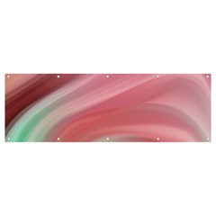 Gradient Pink Green Banner And Sign 12  X 4  by ConteMonfrey