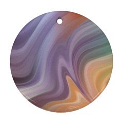 Gradient Purple Orange Ornament (round) by ConteMonfrey