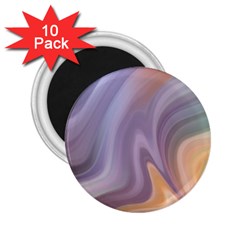 Gradient Purple Orange 2 25  Magnets (10 Pack)  by ConteMonfrey