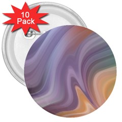 Gradient Purple Orange 3  Buttons (10 Pack)  by ConteMonfrey