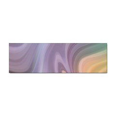 Gradient Purple Orange Sticker (bumper) by ConteMonfrey