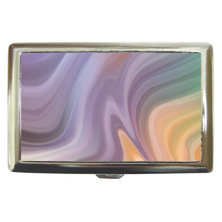 Gradient purple orange Cigarette Money Case