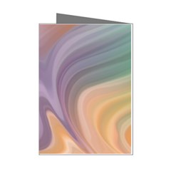 Gradient Purple Orange Mini Greeting Cards (pkg Of 8) by ConteMonfrey