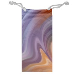 Gradient Purple Orange Jewelry Bag by ConteMonfrey