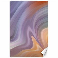 Gradient Purple Orange Canvas 12  X 18  by ConteMonfrey