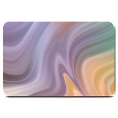 Gradient Purple Orange Large Doormat by ConteMonfrey