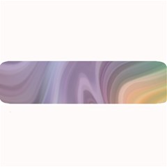 Gradient Purple Orange Large Bar Mat by ConteMonfrey