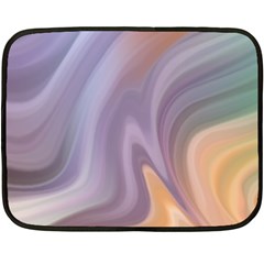 Gradient Purple Orange Double Sided Fleece Blanket (mini)  by ConteMonfrey