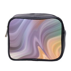 Gradient Purple Orange Mini Toiletries Bag (two Sides) by ConteMonfrey